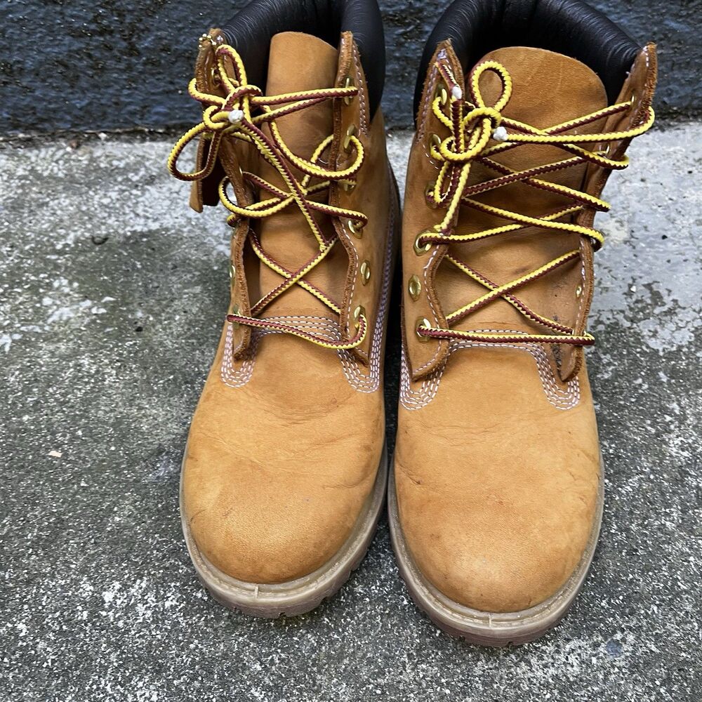 Timberland boots women 7.5 Premium 6 Inch Wheat Waterproof Rugged Outdoors